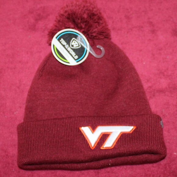 Top of the World Other - Top of the World Youth Virginia Tech Maroon Beanie
